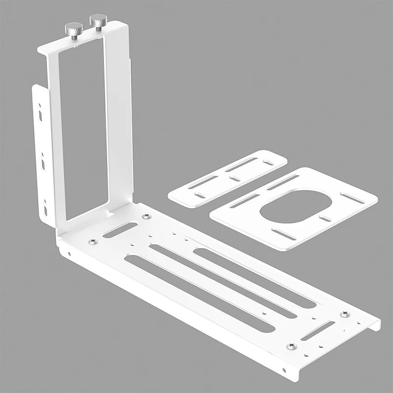 สีขาว GPU Mount Bracket 2Slot กราฟิกการ์ดฮาร์ดแวร์ eGPU Dock ภายนอก GPU Docking Station สนับสนุนกรณี
