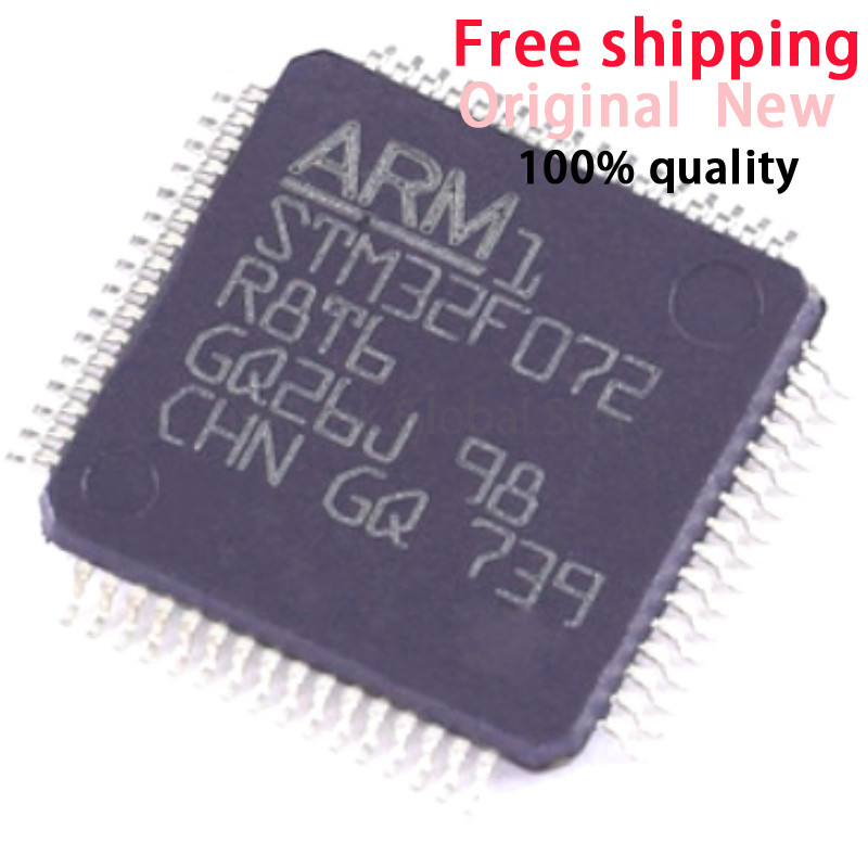 (1 ชิ้น) 100% ใหม่ STM32F072R8T6 STM32F072RBT6 STM32F072V8T6 STM32F072VBT6 STM32F072C ชิปเซ็ต