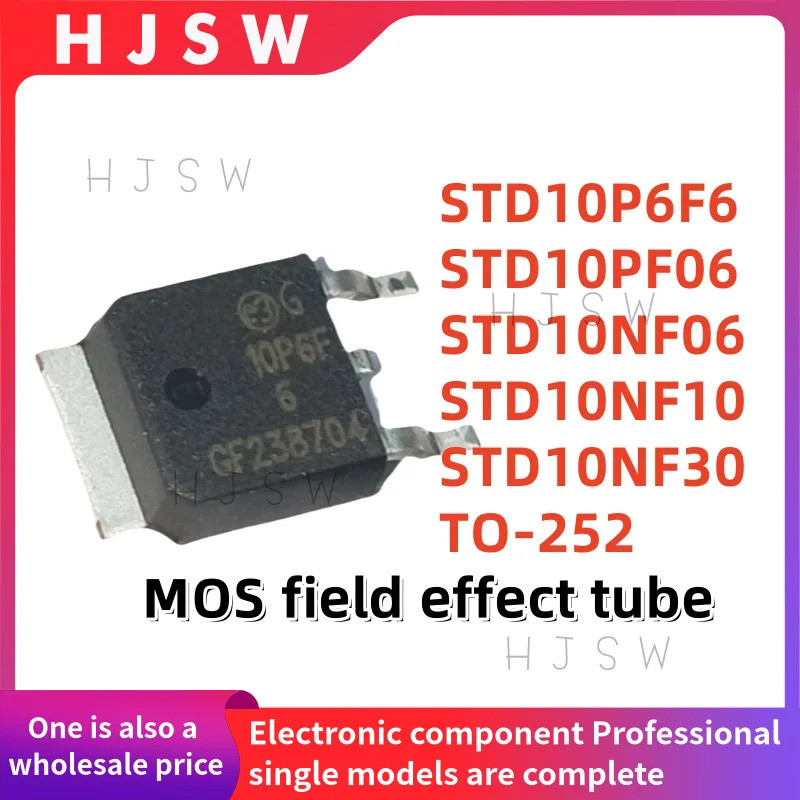 1-5PCS STD10P6F6 10P6F6 STD10PF06 10PF06 STD10NF06 10NF06 STD10 10NF10 STD10NF30 10NF30 10NF30 10NF3