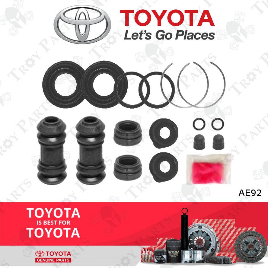 (30.5 มม.) ชุดซ่อมคาลิปเปอร์ดิสก์เบรกหลัง Toyota (เต็ม/ครึ่ง) Corolla AE92 Levin AE101 AE111 1.6 GTi