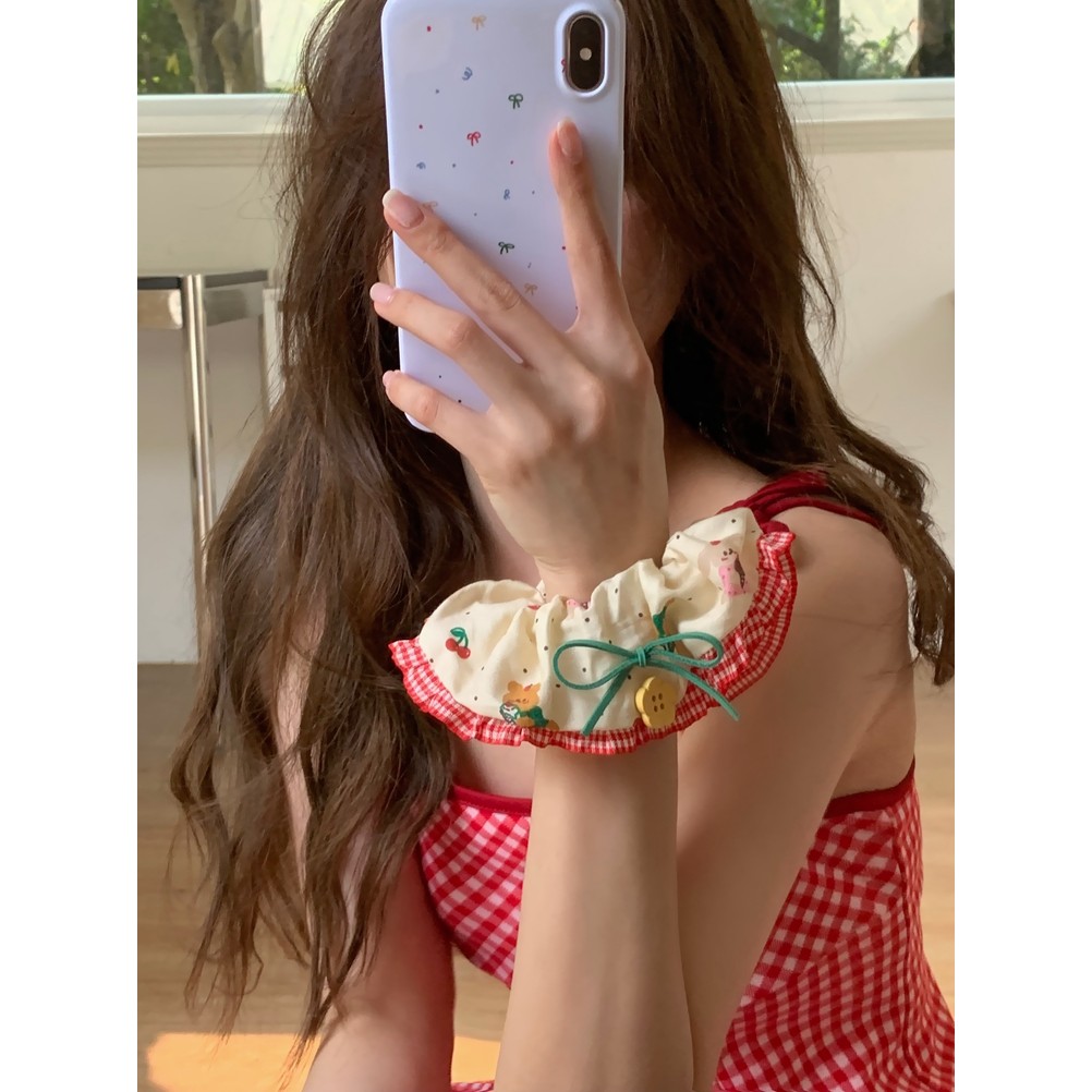 ร้านไทย🔥 ยางรัดผม สุดคิ้ว ลายน่ารักๆมาใหม่ แฟชั่นประดับผม พร้อมส่ง - รูปที่ 6