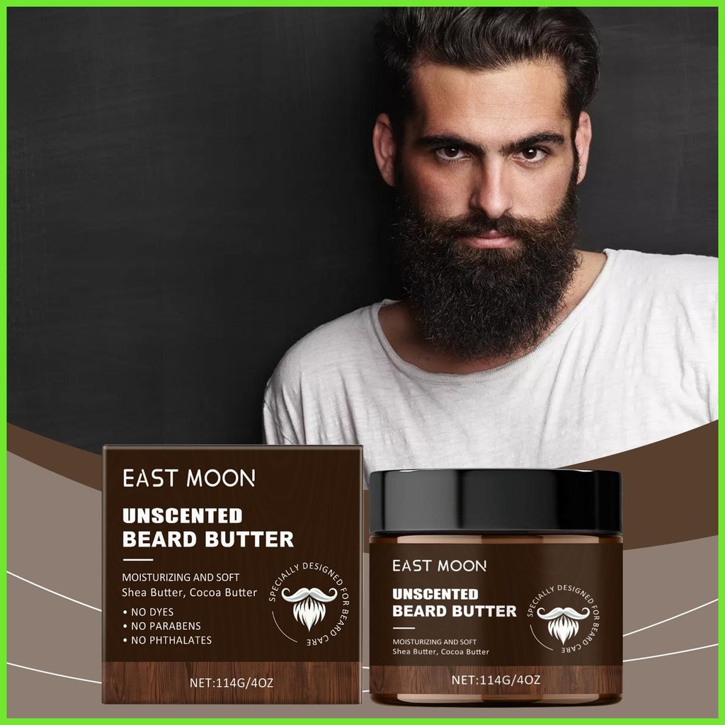 Beard Cream Men Grooming Balm Beard Moisturizer Hydrating Beard Butter Beard Conditioning Cream สําหรับ huaherth