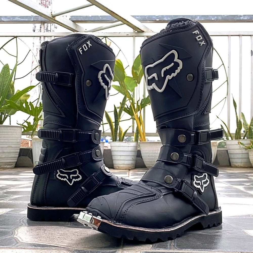 รองเท้า MOTOCROSS/TRAIL/MX พร้อมหัวเหล็ก GTX สําหรับผจญภัย/ทัวร์ริ่ง/ภูเขา - SFSB 001 thumbnail 5
