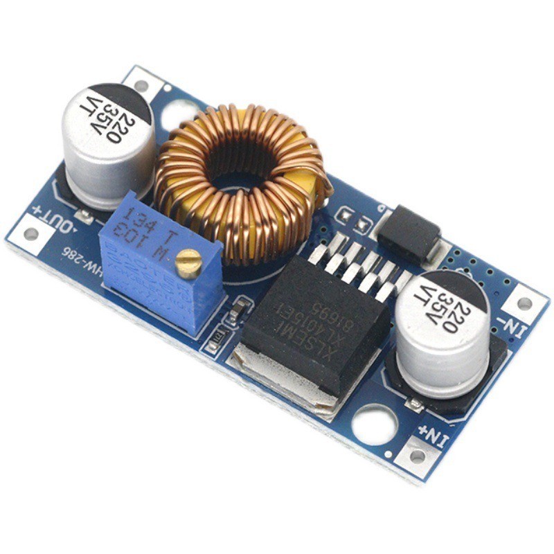 BUYBUYTECH 5A XL4015 DC-DC Buck Converter Adjustable Step-Down Module 4~38V 96%