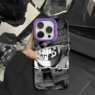 🔥COD🔥วันพีช เคส IPhone 11 12 13 14 15 16 Pro MAX 14 15 16 Plus XR XSmax X 7PLUS เคสโทรศัพท์แฟชั่นอนิเมะผู้ครอบงำ