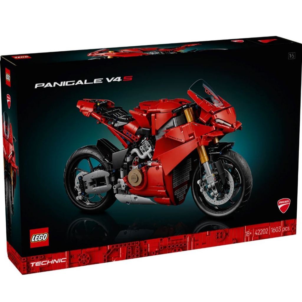 LEGO® Technic Ducati Panigale V4 S Motorcycle 42202 สินค้าพร้อมส่ง กล่องสวย ของแท้ 100%
