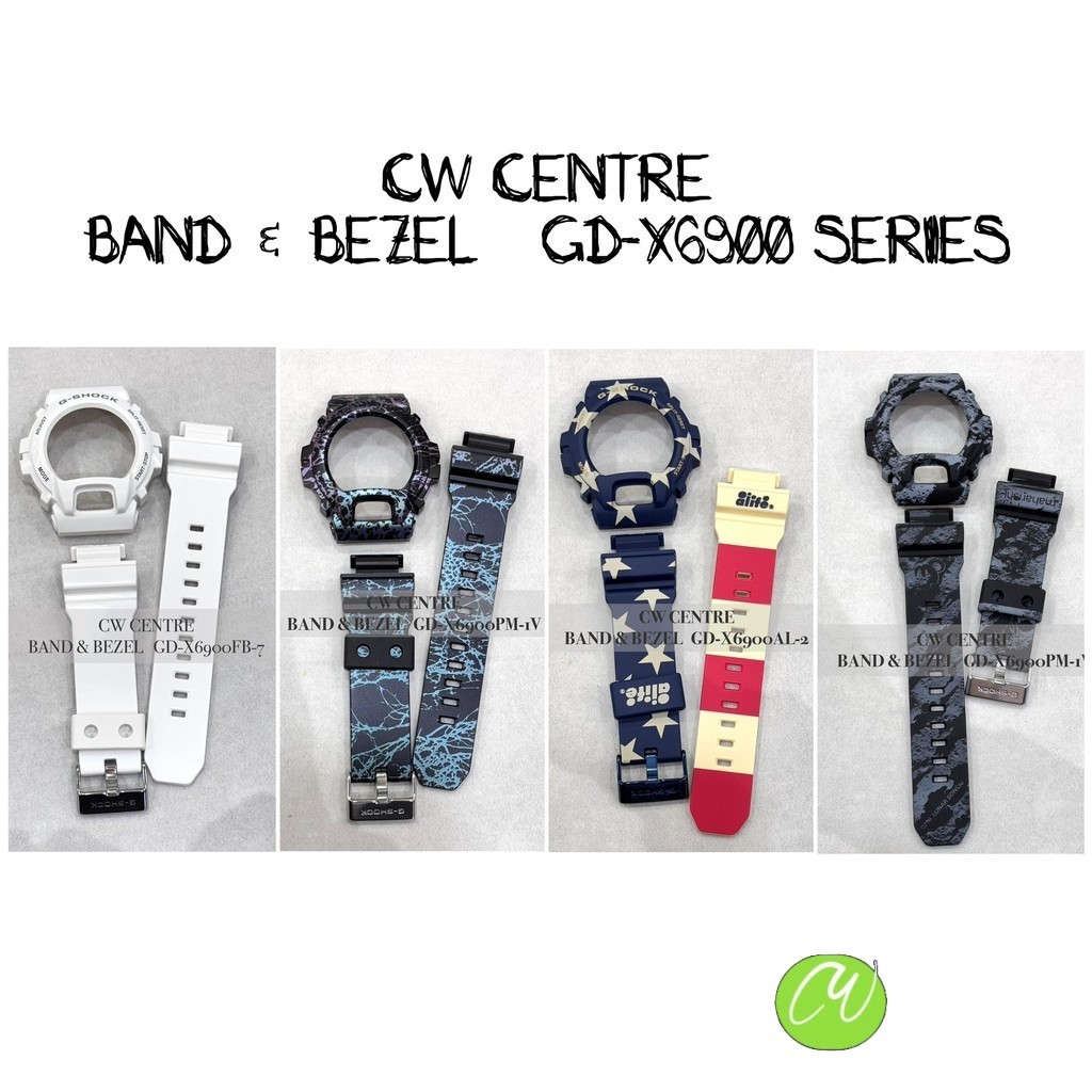 G-SHOCK BAND & BEZEL GD-X6900 SERIES