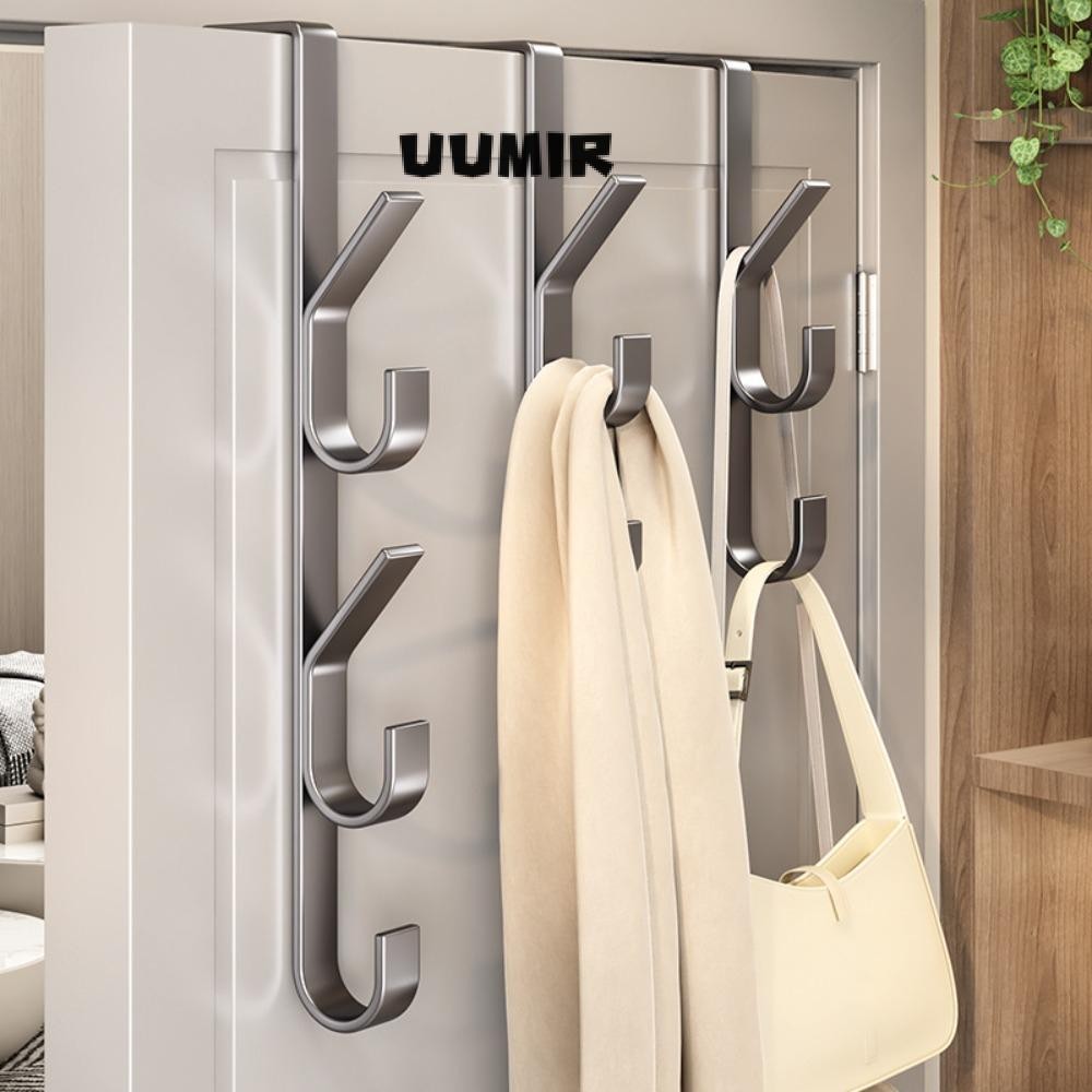 UUMIR ตะขอแขวนประตู, มัลติฟังก์ชั่นเหนือตะขอโลหะประตู, ประเภทด้านหลังประตู Free-