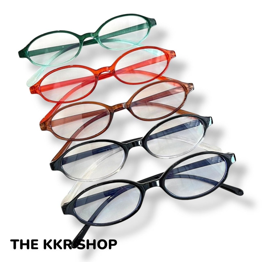 NEW ITem แว่นกรองแสงสีฟ้า สไตล์ Y2K KS001 ใส่ได้ทุกเพศ ทุกโอกาส มีบริการเก็บปลายทาง