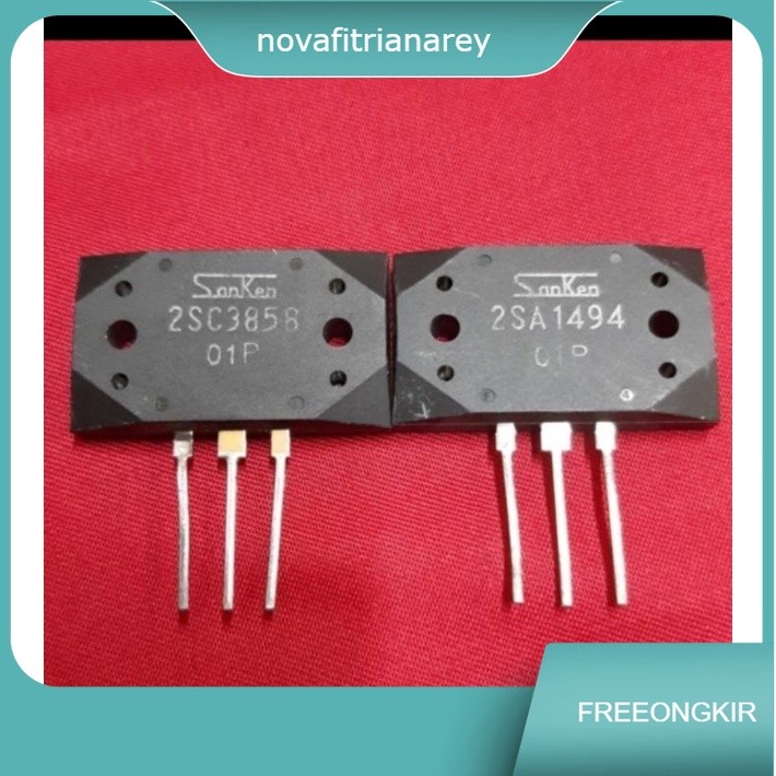 SANKEN 2SC3858 2SA1494 2SC 3858 2SC 2SA1494 ORIGINAL C3858 A1494