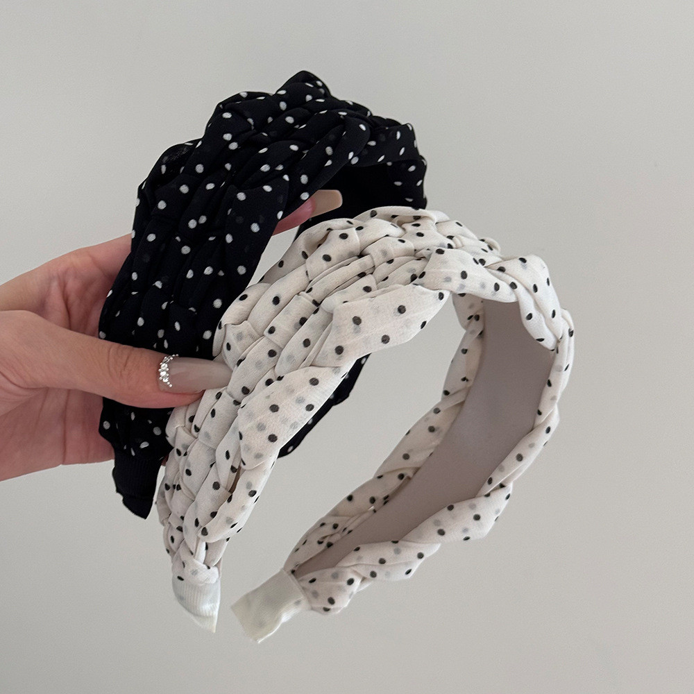 ห่วงผมคาดศีรษะกว้างสำหรับทรงผมคลื่นหญิง