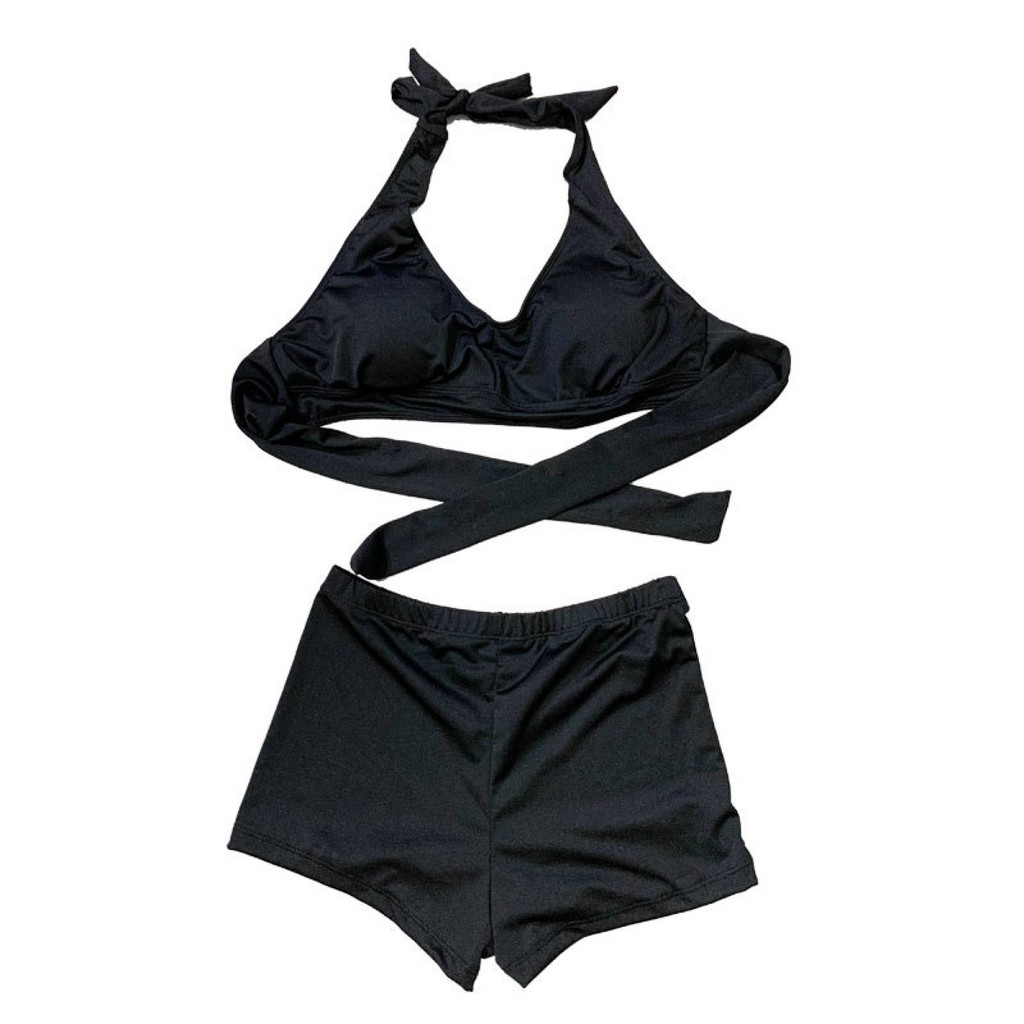 กีฬาและกลางแจ้ง ckl ชุดว่ายน้ำสีดำ-สีดำ gt M 88-100กก ✨alabama219.th✨