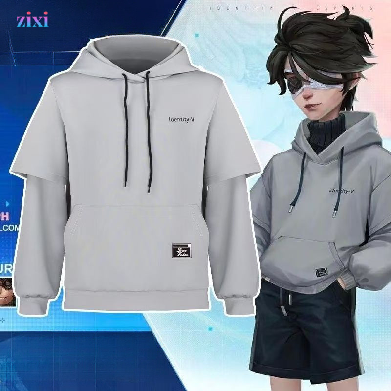 Luka คอสเพลย์เครื่องแต่งกาย Identity V Prisoner OPH ทีม E-sports Series Unisex ปัก Hoodie