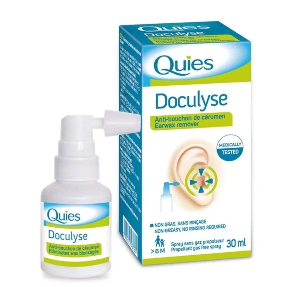 French quies Ear Wax Cleaner เด็กผู้ใหญ่ Ear Wax Softener ทําความสะอาดหู Handy เครื่องมือ Drop Ear W