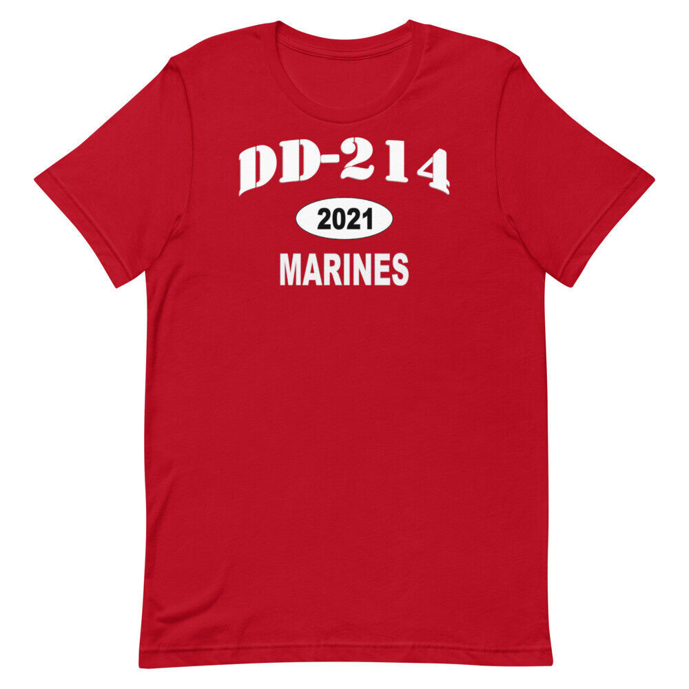 Marines เกษียณอายุ Honorable Discharge Dd-214 ทหาร เสื้อยืด Unisex