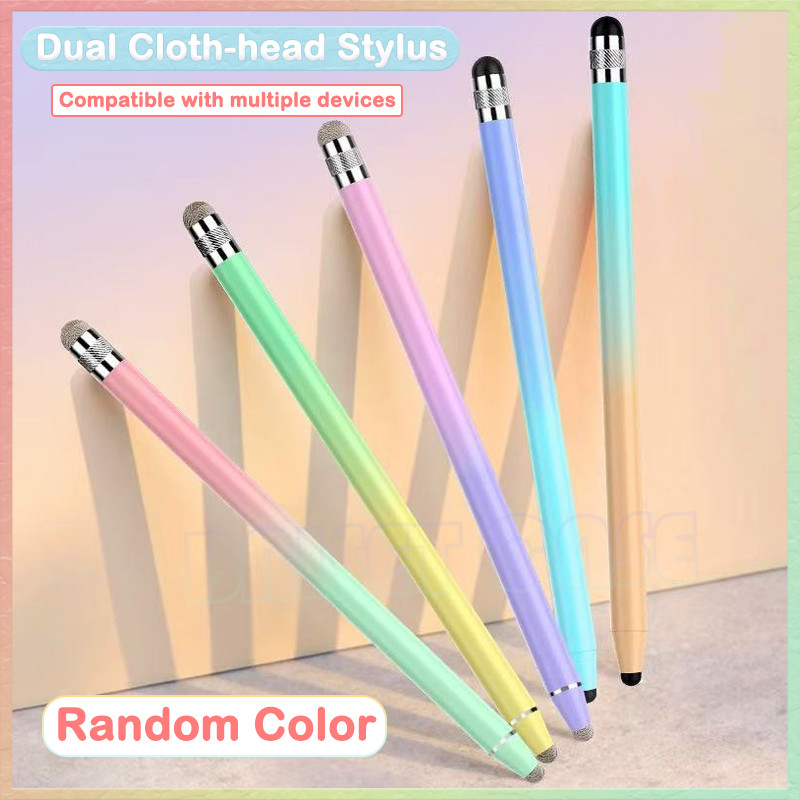 ปากกาสไตลัส 2 in 1 สําหรับแท็บเล็ต IPhone IPad – ดินสอสัมผัสแบบ Capacitive สําหรับโทรศัพท์ Samsung Android ปากกาสัมผัสหน้าจอสากล