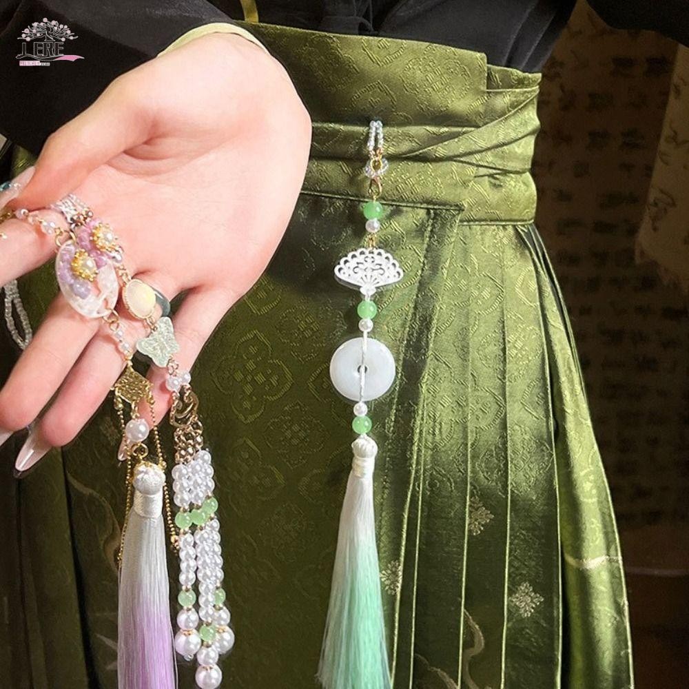 เจรีมี1 ฮันฟู พู่จี้,สไตล์จีนโบราณ ฮันฟู ชุดสวม, ย้อนยุคเครื่องแต่งกายสาวแขวนเอวเครื่องประดับพวงกุญแจ