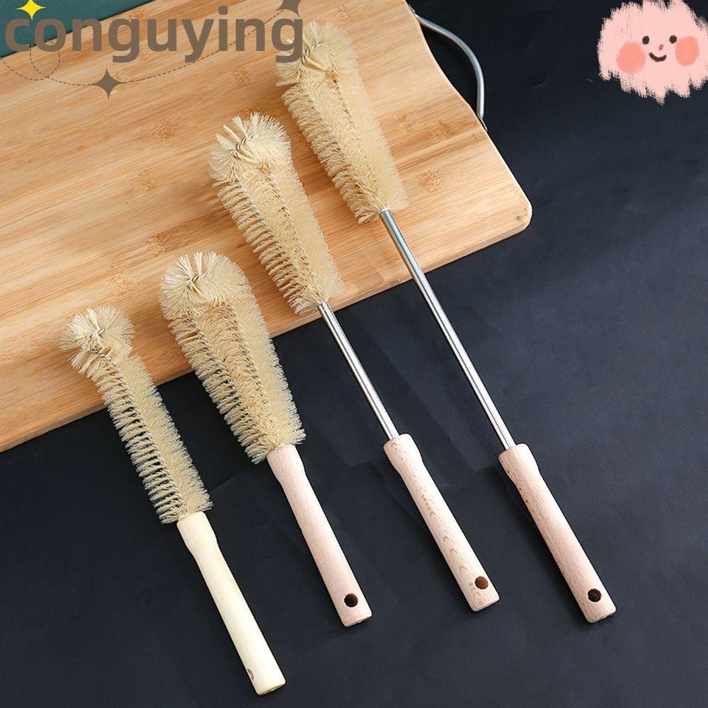 การจัดหา ขวดแปรงอุปกรณ์ครัวด้ามไม้เครื่องมือซักผ้ามัลติฟังก์ชั่น