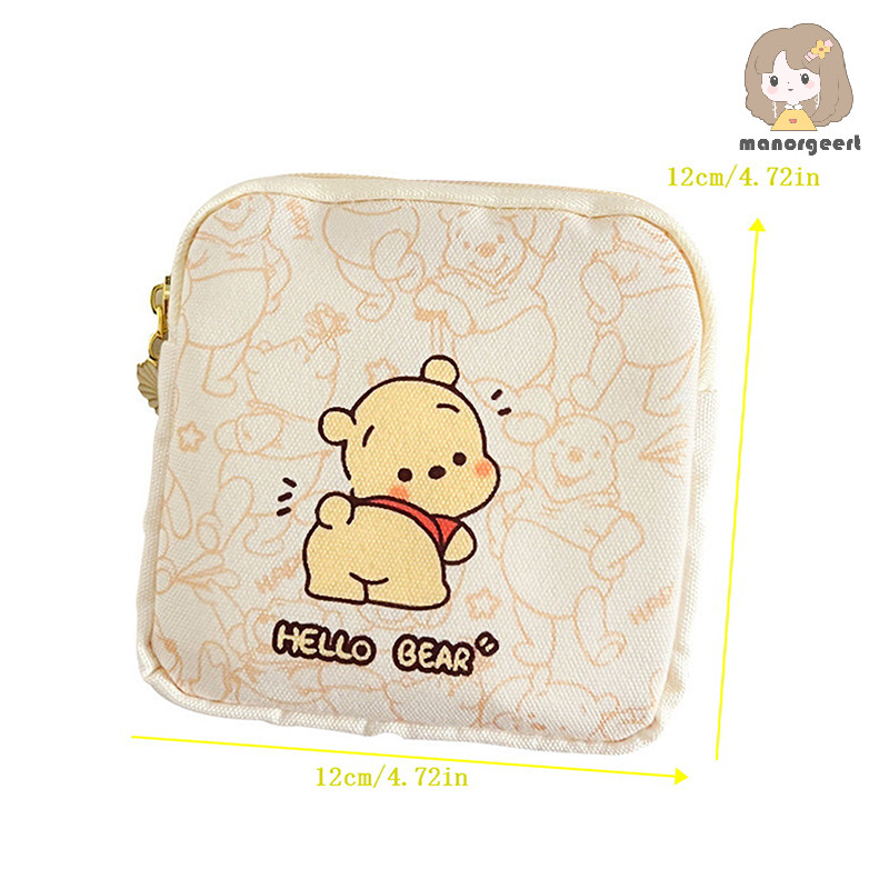 [LO] Sanrio Kawaii Pacha สุนัขผ้าอนามัยเก็บสาวน่ารักนักเรียนระยะเวลาสรีรวิทยาสุขาภิบาลแบบพกพาผ้าของขวัญ TH