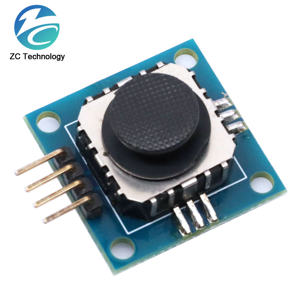 Dual แกน Mini XY Thumb จอยสติ๊กโมดูลเซ็นเซอร์ PSP 2 แกน Analog 3V-5V สําหรับ Arduino DIY ชุด PSP 200