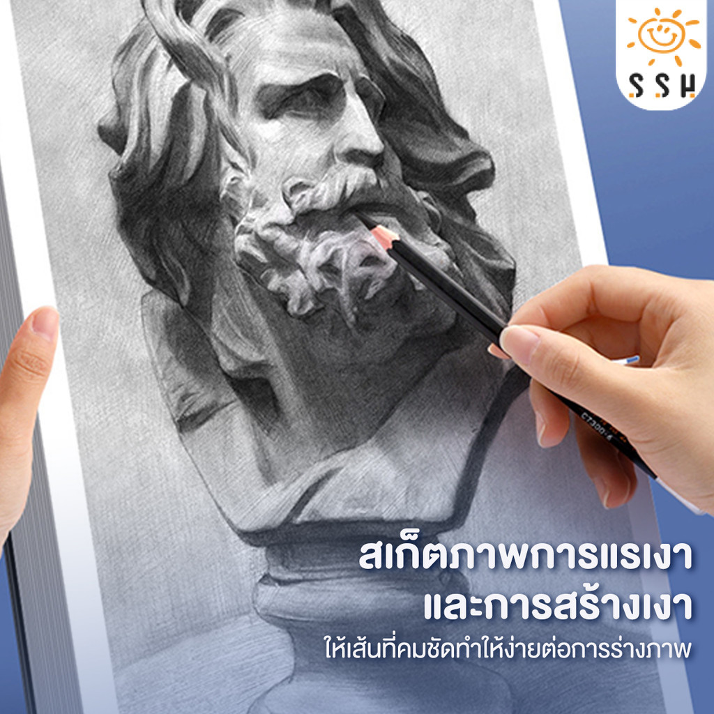 สมุดวาดภาพ สมุดโน๊ต การซ้อนสีซ้ำได้ ไม่ทะลุง่าย สมุดสเก็ตช์ Art Creation Sketch Book กระดาษหน