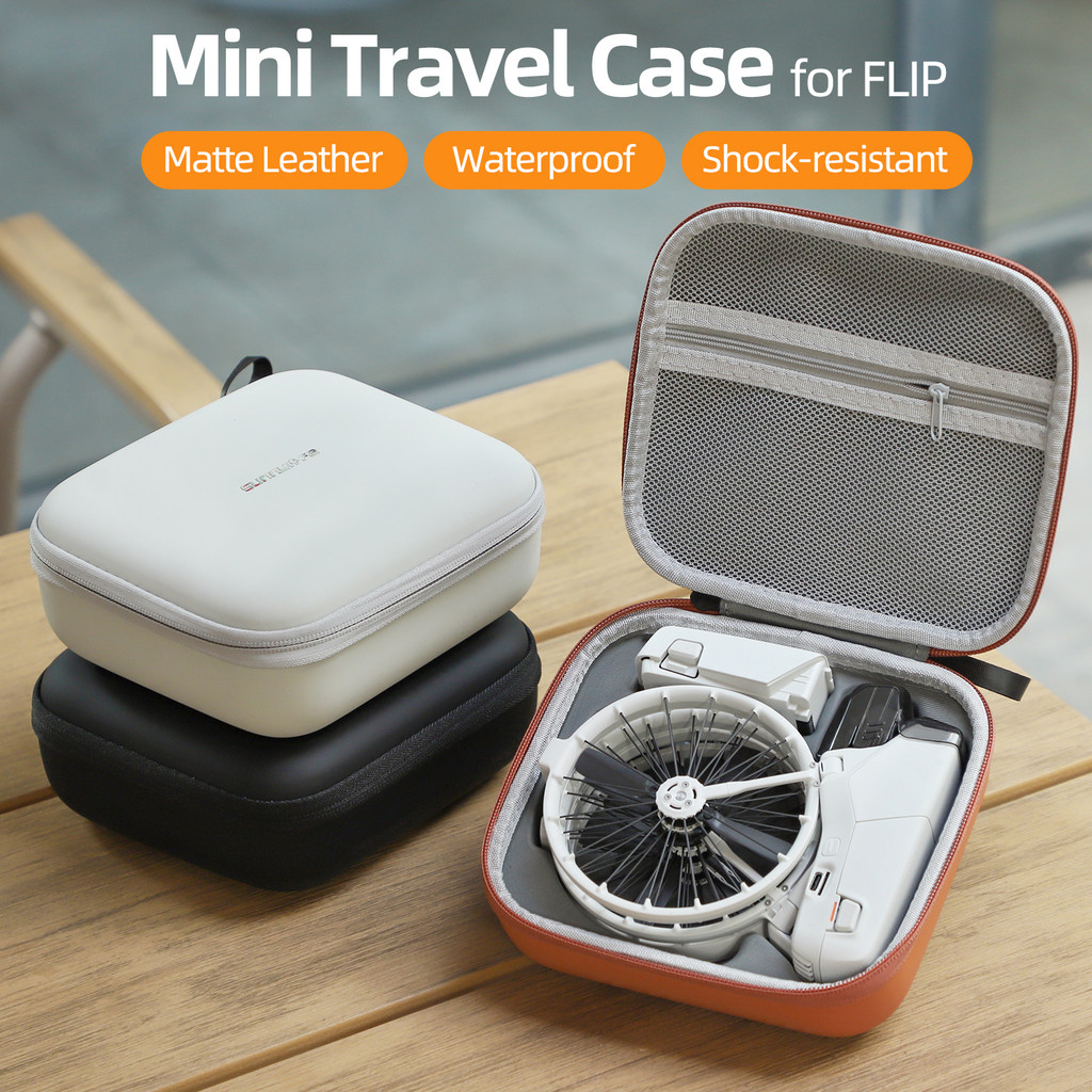 สําหรับ DJI Flip Storage Bag Drone Single Machine Dual Electric Edition Storage Bag Protection Box DJI Flip Accessories Handbag Portable Bag Drone Accessories