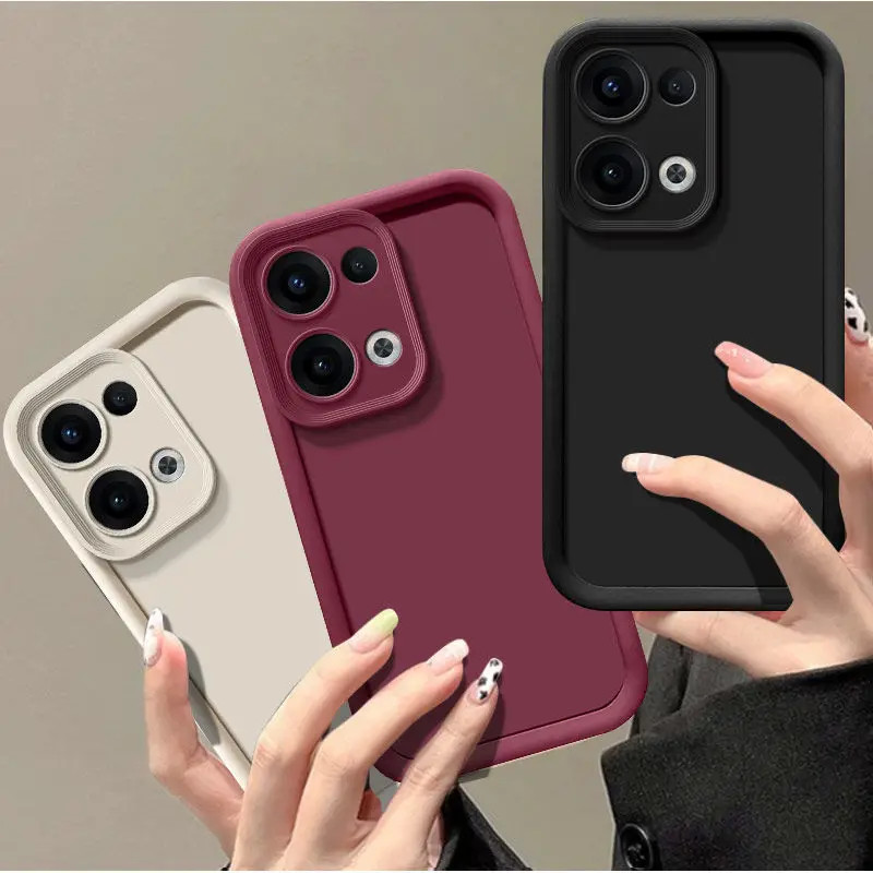 สําหรับ OPPO Reno 13 กรณี OPPO Reno 13 เคสโทรศัพท์ PKM110 แพคเกจเต็มรูปแบบ Matte Anti Drop ฝาครอบป้องกันแบบนุ่ม