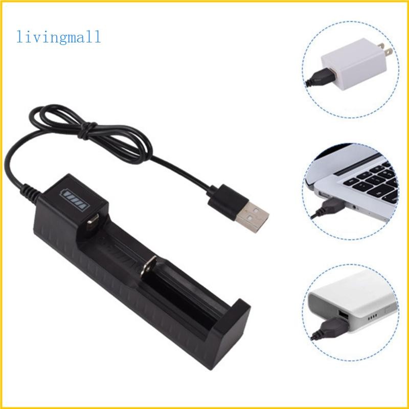 USB Universal  Charging Adapter for 4.2V 18650 18490 Li-ion Batteries