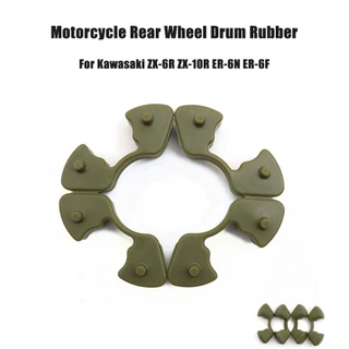 สําหรับ Kawasaki ZX6R ZX10R ER6N ER6F ZX-6R ZX-10R ER 6N 6F ยางบัฟเฟอร์ ZX 6R 10R รถจักรยานยนต์ล้อหลังกลองยาง Hub Damper