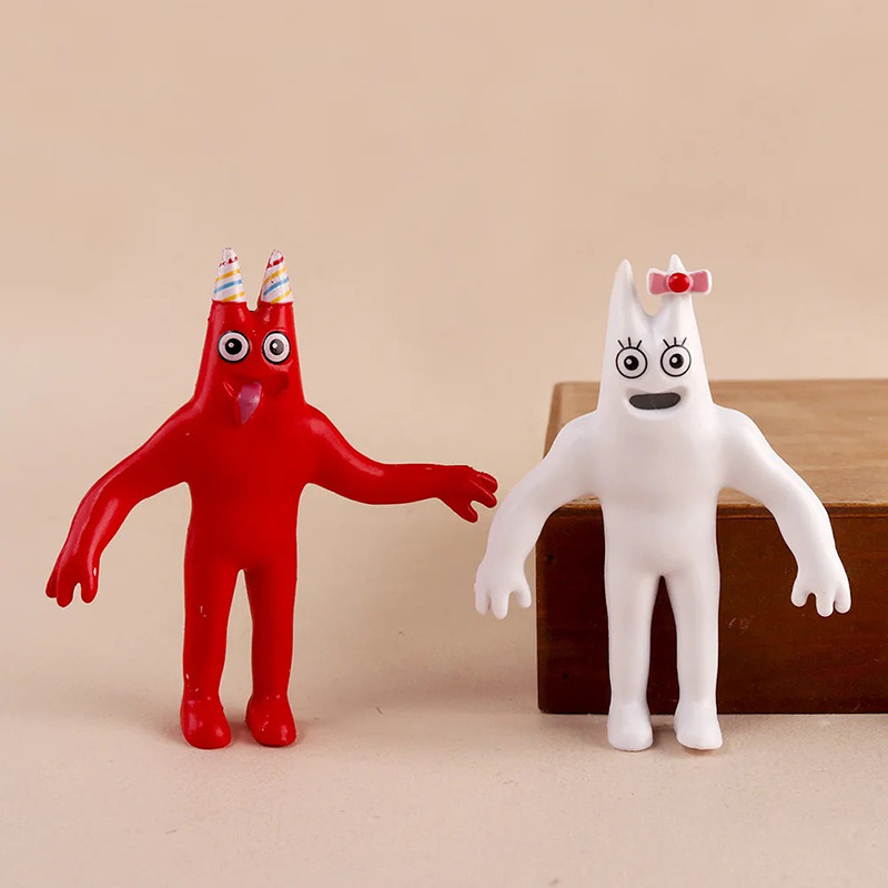 Garten Of Banban สยองขวัญเกม Figurine ของเล่นเด็ก Rainbows เพื่อน Action Figure PVC รุ่นอะนิเมะตุ๊กตาวันเกิดของเล่นตกแต่งห้อง - รูปที่ 7
