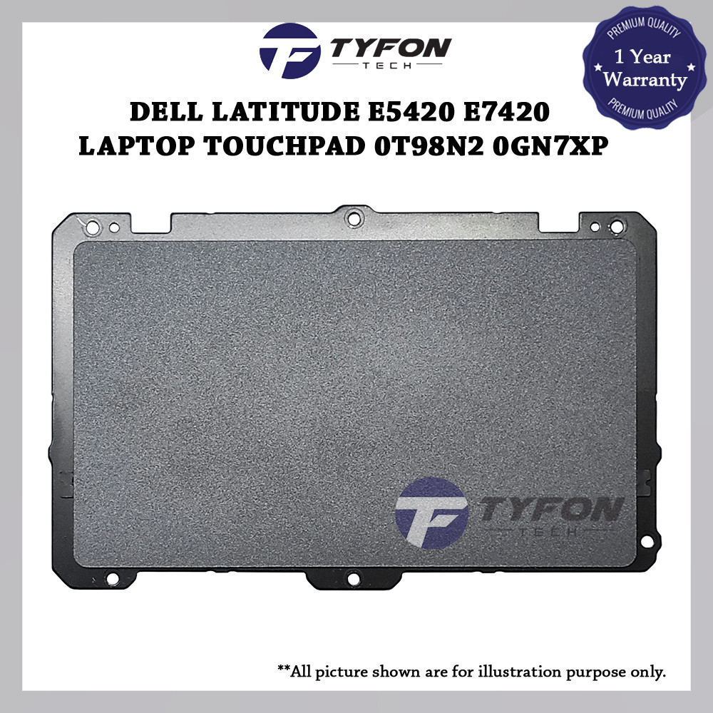 Dell Latitude E5420 E7420 5420 7420 แล็ปท็อปทัชแพด Trackpad Clickpad เมาส์ปุ่ม 0T98N2 0GN7XP (ตกแต่ง