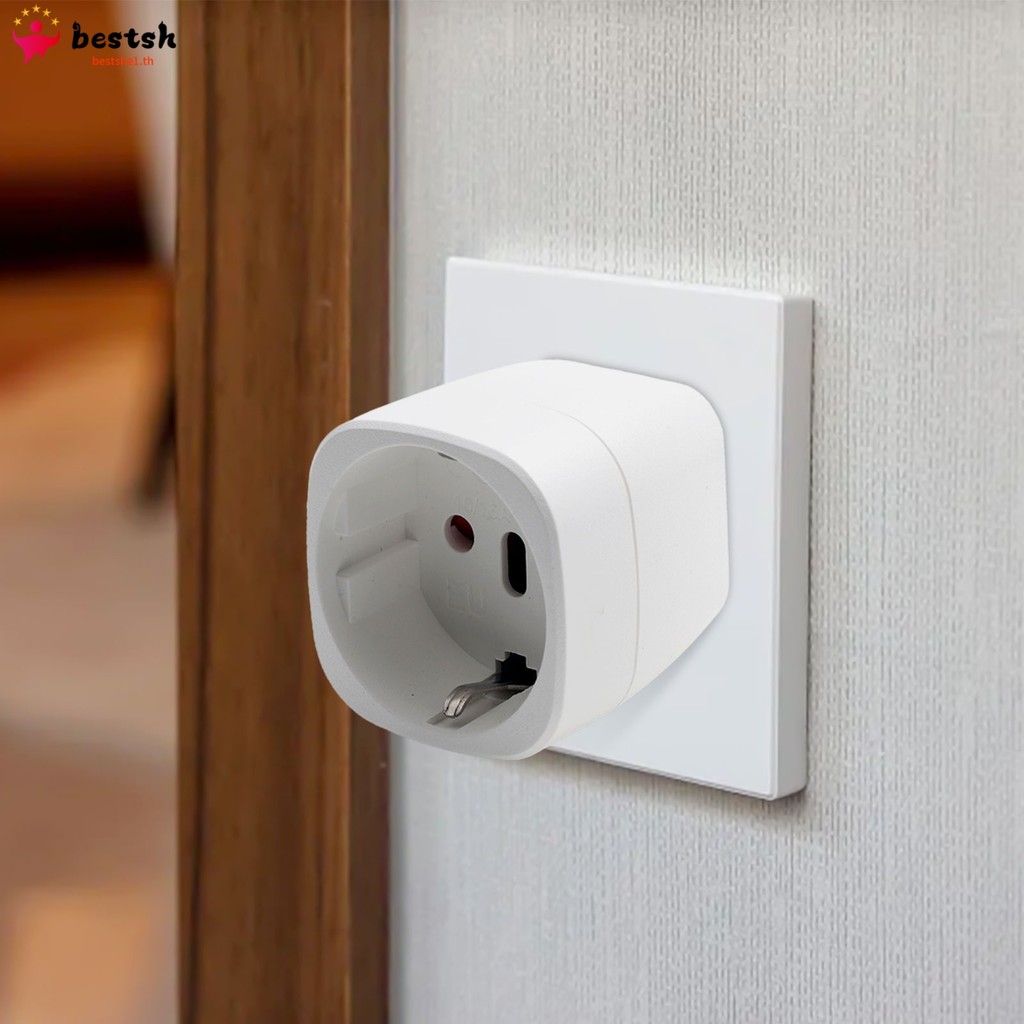 Bestshe1.th❤️เป็นอะแดปเตอร์ europe Power สําหรับอะแดปเตอร์ europe Power