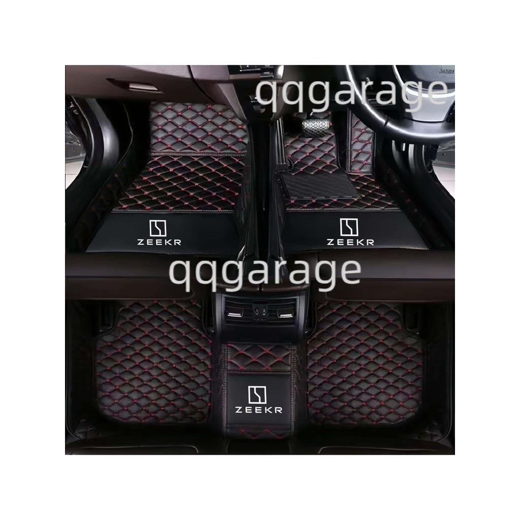 Zeekr Zeekr 001 Zeekr 009 Zeekr X Zeekr 007 พรมปูพื้นรถยนต์ที่ทนทานต่อการสึกหรอซักได้