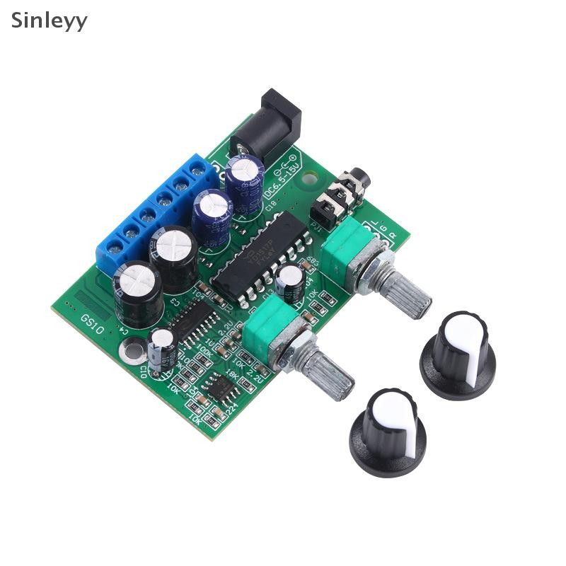 NLE 6W + 6W + 25W HIFI Class D ดิจิตอลเครื่องขยายเสียงโมดูล TDA1517P 2.1 Super Bass Mini Micro 3 CH 