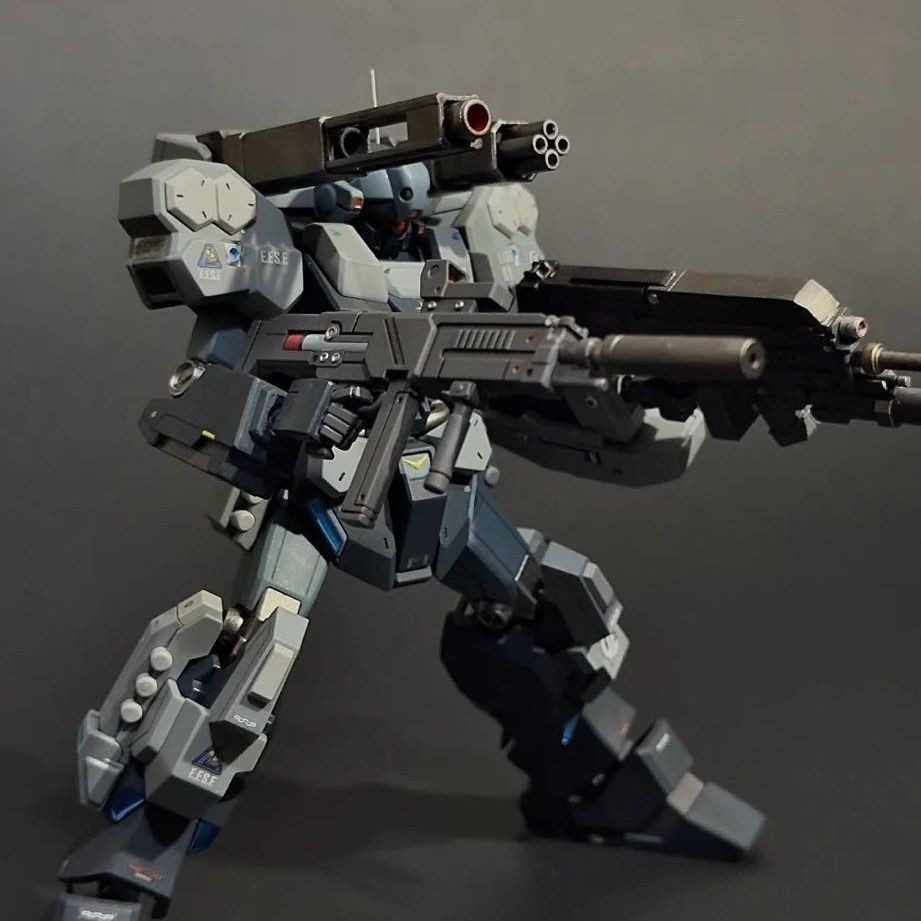 โมเดลระเบิดโรงงานใหม่hg Jesta Canon พร้อมรูปแบบการประกอบสติกเกอร์น้ํา 1/144加新厂爆款hg杰斯卡农带水贴装模型1/144产品机