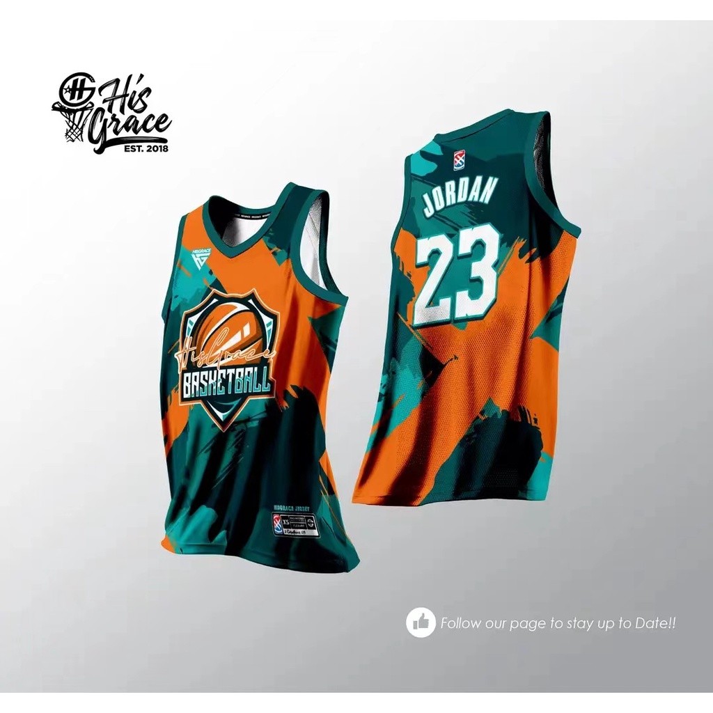 HISGRACE Basketball สีเหลือง V2 HG CONCEPT Jersey FULL SUBLIMATION เสื้อบาสเก็ตบอลที่กําหนดเองชื่อแล