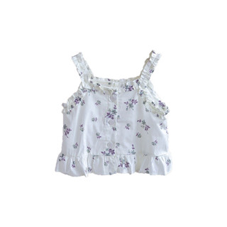 เด็กสาวฤดูร้อนสไตล์ใหม่เกาหลี-inspired ดอกไม้สลิงเสื้อกั๊กเส…