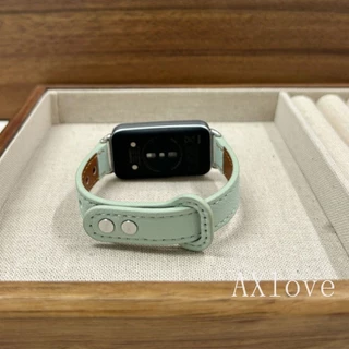 สายหนังใหม่สําหรับ Huawei Band 11 pro 10 8 9 NFC สร้อยข้อมือนุ่ม Correa สําหรับ Huawei Honor Band 9 สายรัดทดแทน