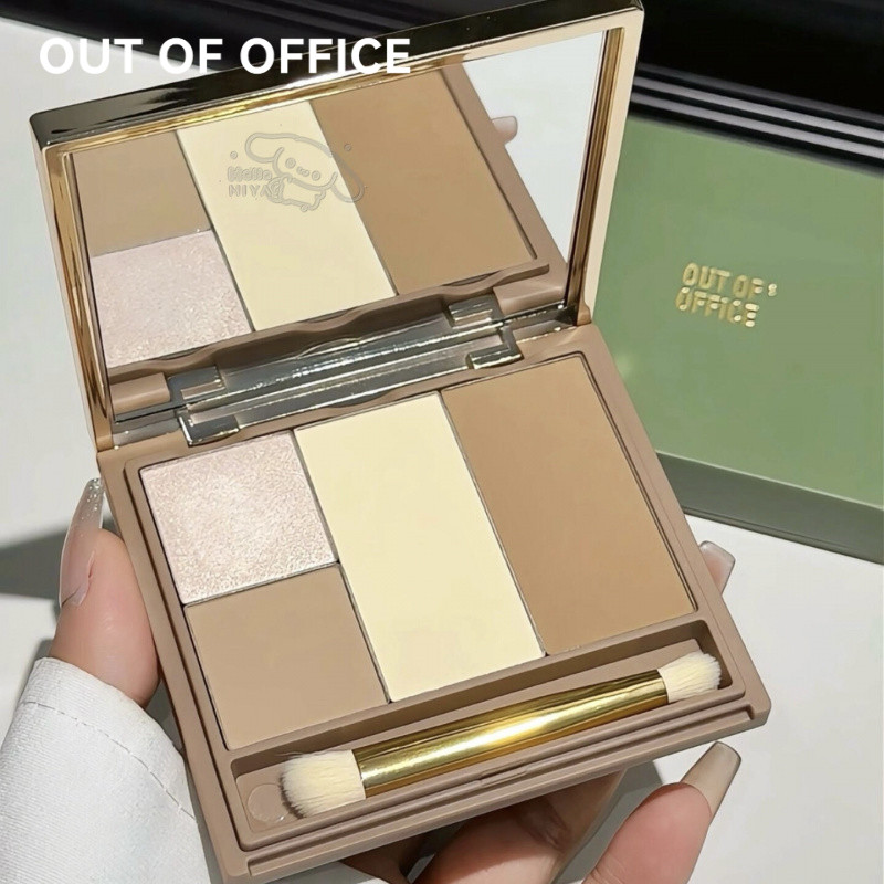 OUTOFOFFICE Contour Palette ผงจานสี ooo ชั้นดี