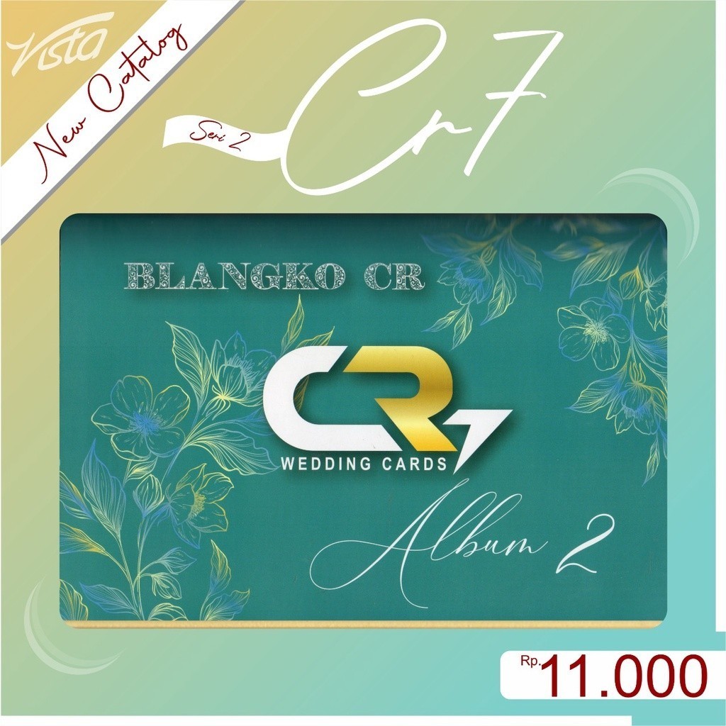 อัลบั้มเชิญ CR7 Series 2 คําเชิญงานแต่งงาน