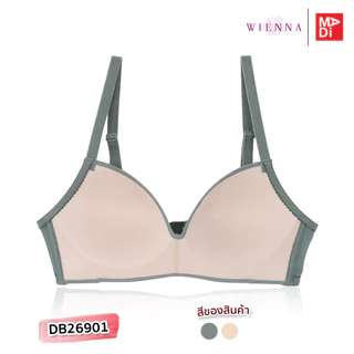 Wienna เสื้อในไร้โครง ดันทรงสวย ตัวเรียบ ใส่สบาย TRIPLE WIRELESS DB26901