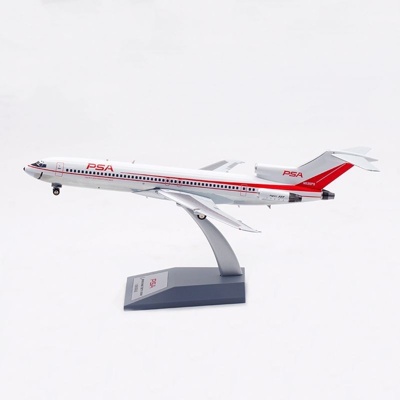 Inflight 1: 200 Pacific Southwest Airlines B727-200 N535PS โมเดลเครื่องบินโลหะผสม