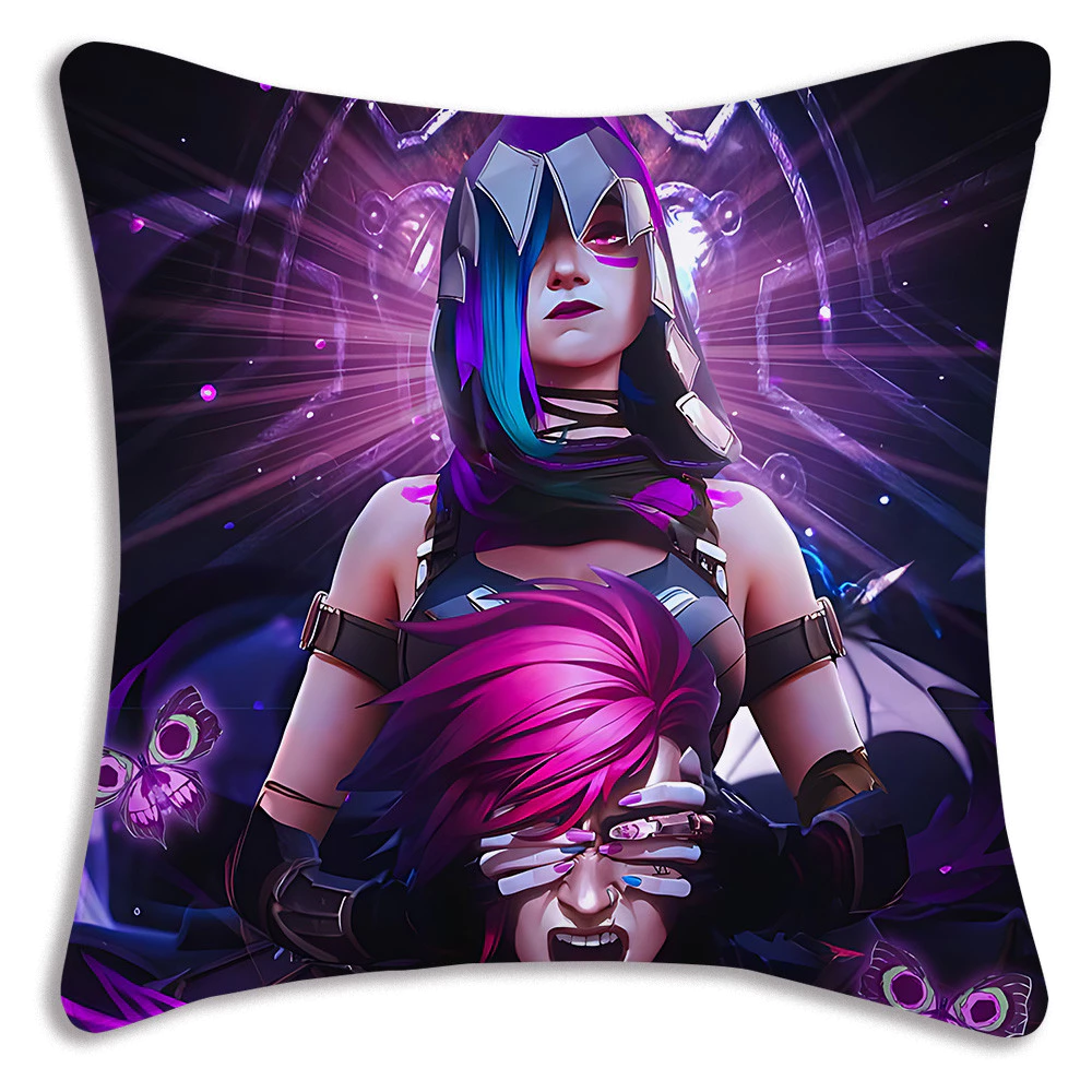 หมอนรองหลัง Arcane League of Legends พิมพ์สองหน้า thumbnail 6