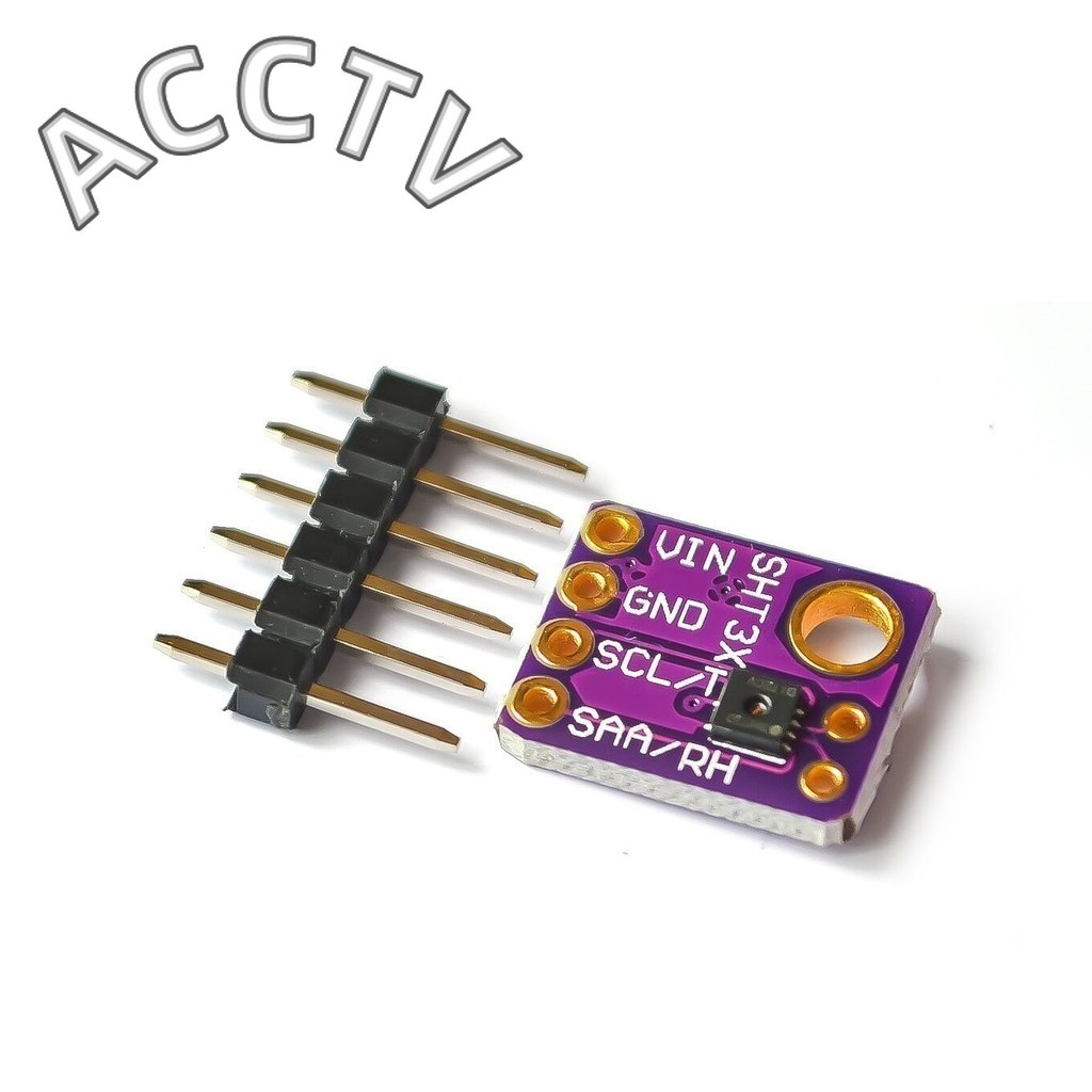 Sht31 SHT30 40 อุณหภูมิ SHT31-D ความชื้นเซนเซอร์โมดูล Microcontroller IIC I2C Breakout สภาพอากาศ 3V 