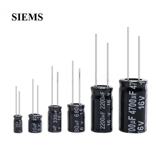 Electrolytic Capacitor 10V 16V 25V 35V 50V 10UF 220UF 100UF 470UF 1000UF 2200UF อลูมิเนียม Electrolytic Capacitor ใหม่