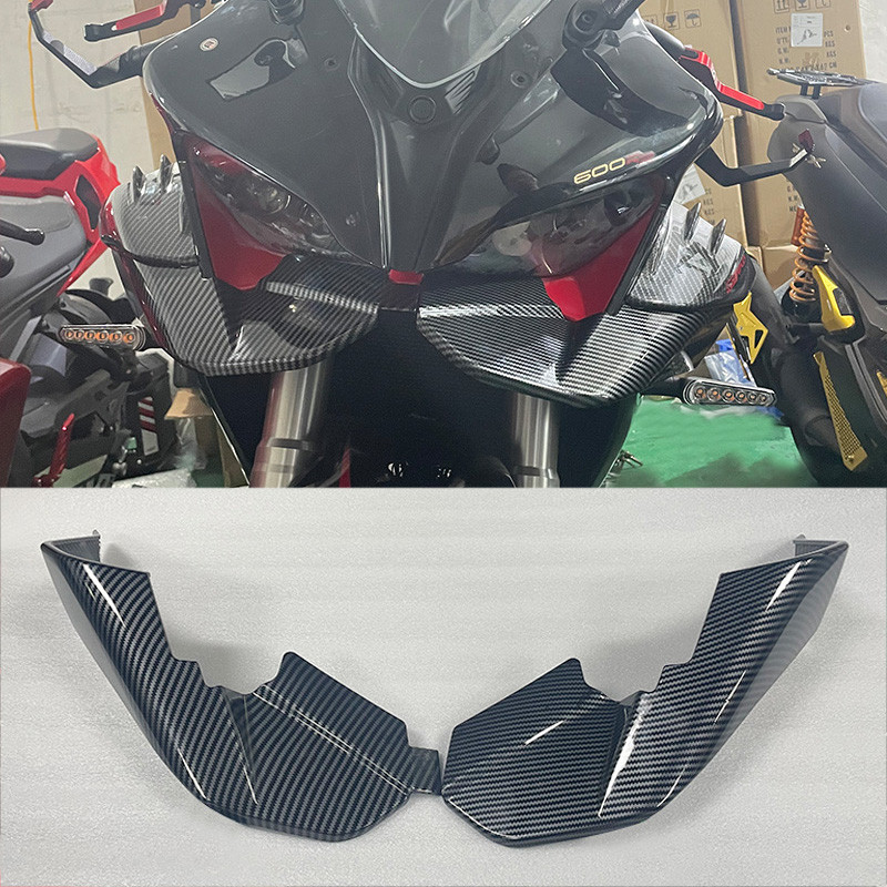 SEMSPEEDFor QJ Motor SRK600RR SRK 600RR 2022-2023รถจักรยานยนต์ด้านหน้า Beak Lip Lowering Fairing Cov