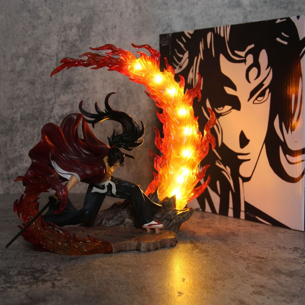 23ซม.Yoriichi Kokushibo Demon Slayerคอสเพลย์โคมไฟส่องสว่างอะนิเมะOne PieceรูปCODสต็อกคอสเพลย์Action 