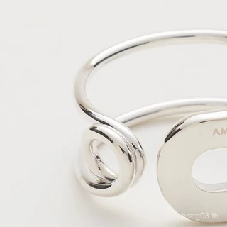♥♥แนะนำสิ่งดีๆ♥♥แหวนเข็มกลัดเพื่อความปลอดภัยของ ambush แหวนนิ้วชี้แบบปรับได้แบบเปิดแบบย้อนยุคสำหรับผู้ชายและผู้หญิงที่นิยมในโลกออนไลน์♥♥
