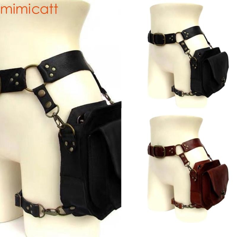 Medieval Waist Belt Drop Leg Bag Steampunk Waist Pack Thigh Bag for Women