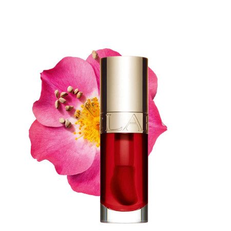Clarins Lip Comfort Oil 7ml ลิปออยส์เพิ่มความชุ่มชื่นจากน้ำมันจากธรรมชาติบำรุงให้แก่ริมฝีปาก